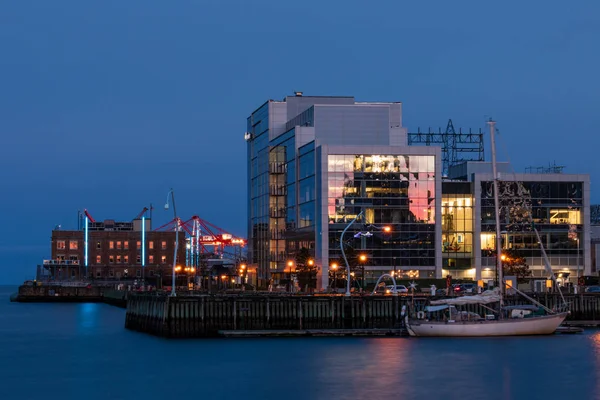 City Halifax Night May 2019 — Stock Photo, Image