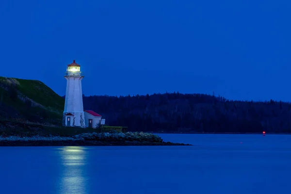 Faro Halifax Nueva Escocia — Foto de Stock
