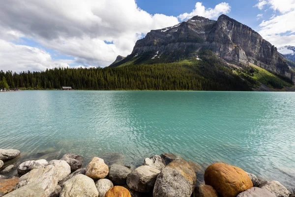 stock image Lake Louise at Banff National Park of Canada