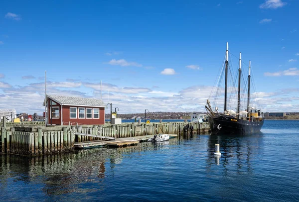 Kanada Halifax Limanı Nda Yelkenli — Stok fotoğraf