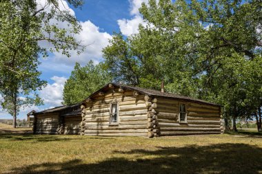 Kanada'nın ıssız lığında Ahşap Kabin