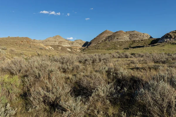 Landscape Prairie Drumheller Alberta Canada — Stock Photo, Image