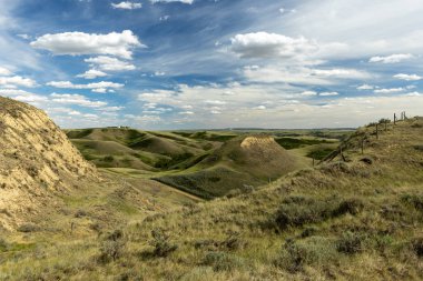 Kanada Drumheller Alberta de Prairie Peyzaj
