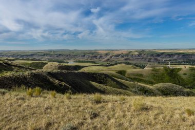 Kanada Drumheller Alberta de Prairie Peyzaj