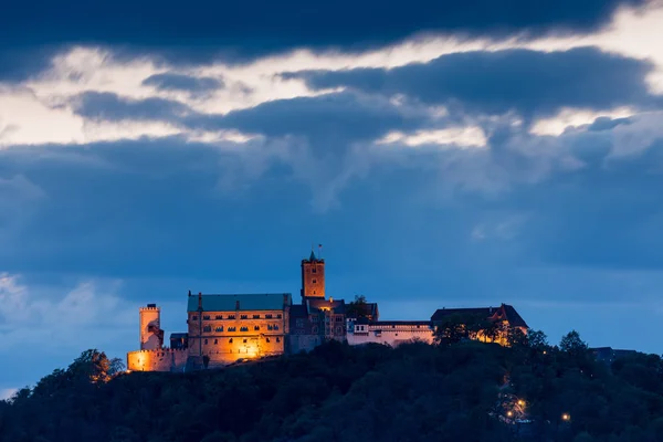 Castelo Wartburg Eisenach Alemanha — Fotografia de Stock