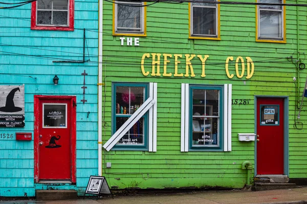 Colorfull Houses Halifax Canada May 2019 — Stock Photo, Image