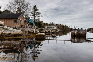 Nova Scotia Peggys Koyu Fisher Köyü