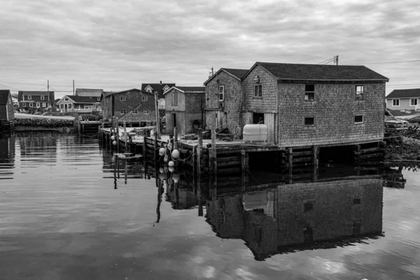 Pueblo Fisher Peggys Cove Nueva Escocia — Foto de Stock