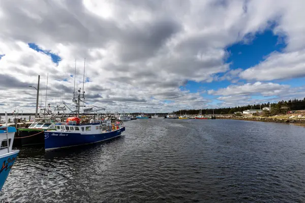 Indústria Pesca Nova Escócia Canadá — Fotografia de Stock