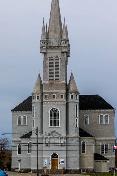 Wooden Church Church Point Nova Scotia Canada — Stock Photo, Image