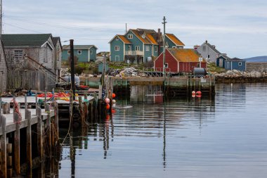 Nova Scotia Peggys Koyu Fisher Köyü