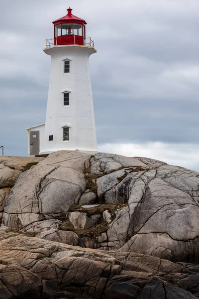 Lighthouse Peggys Cove Stock Image