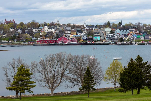 Nova Scotia Kanada Lunenburg Tarihi Şehir — Stok fotoğraf