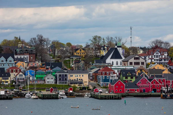 Den Historiska Staden Lunenburg Nova Scotia Kanada — Stockfoto