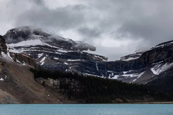 Bow Valley Van Rocky Mountains Winter — Stockfoto