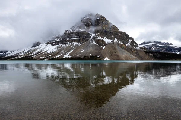 Parque Nacional Lake Bow Banff Canadá — Foto de Stock