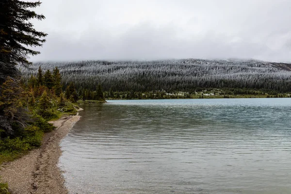 Parque Nacional Lake Bow Banff Canadá — Foto de Stock