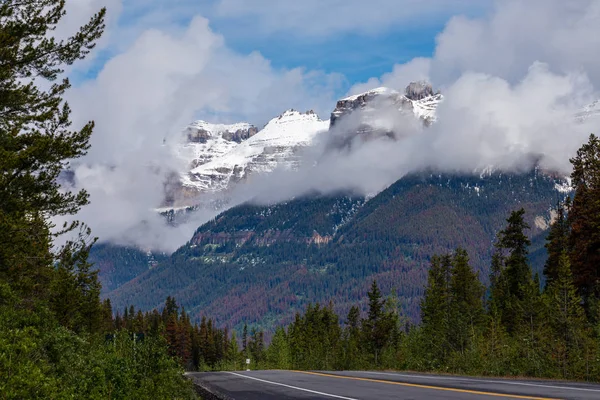 Paesaggio Della Icefield Parkway Nel Jasper National Park Del Canada — Foto Stock