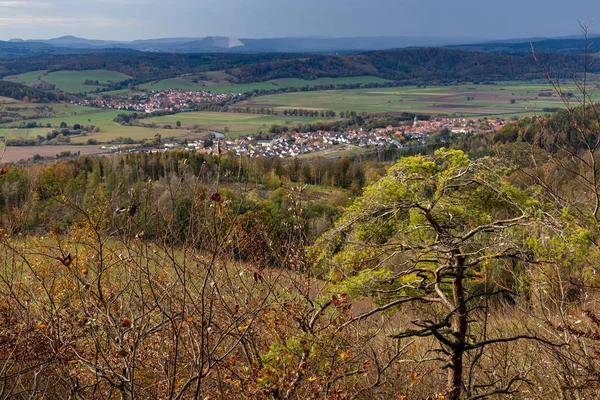 Werra Vally Nin Almanya Daki Manzarası — Stok fotoğraf