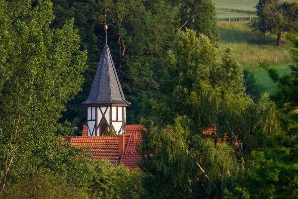Chiesa Nel Villaggio Eisenach Turingia — Foto Stock