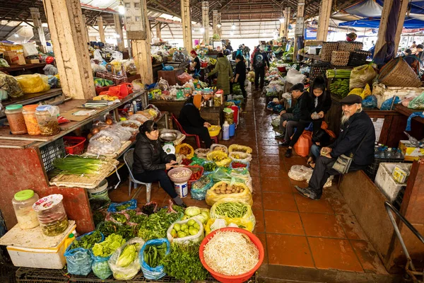 People Local Market Vietnam November 2019 — Stock Photo, Image