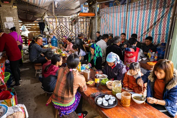 Comida Restaurante Bac Market Vietnã Novembro 2019 — Fotografia de Stock