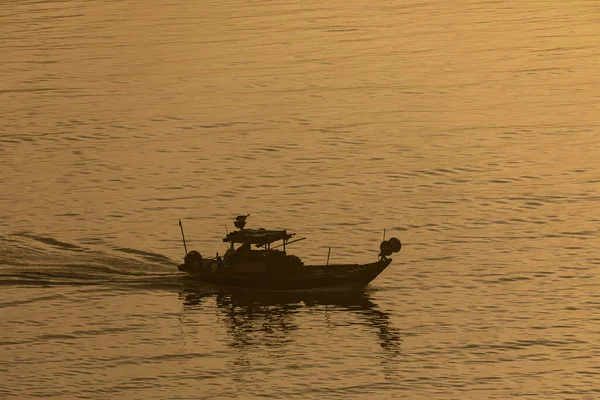 Lever Soleil Sur Rivière Hoi Vietnam — Photo