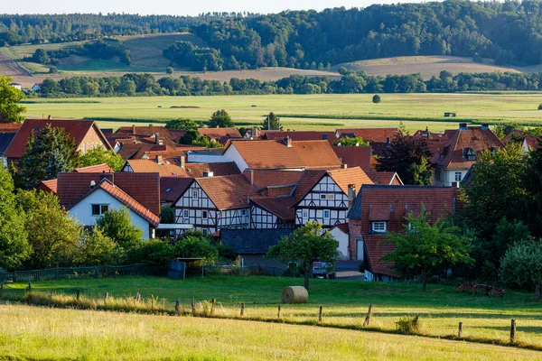 Historic Village Herleshausen Germany — Stock Photo, Image