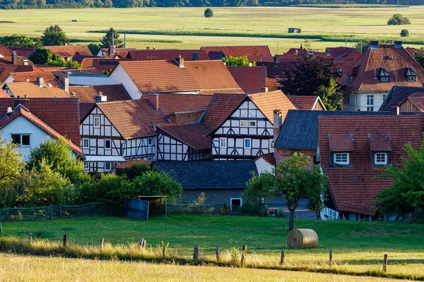 Vila Histórica Herleshausen Alemanha — Fotografia de Stock