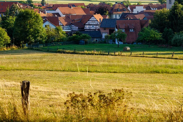 Das Historische Dorf Herleshausen Deutschland — Stockfoto