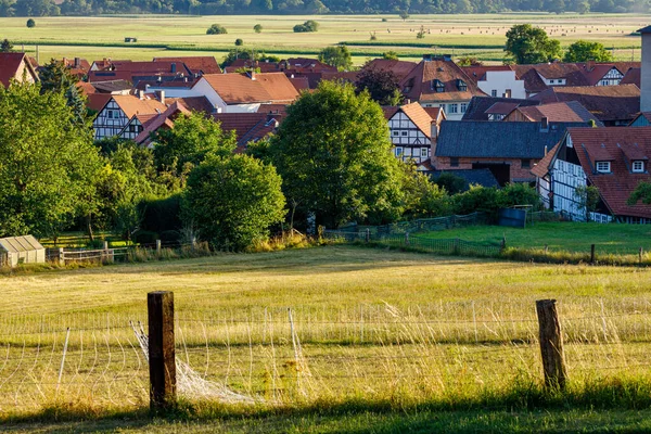 Das Historische Dorf Herleshausen Deutschland — Stockfoto