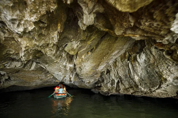 Paisaje Ninh Binh Con Las Cuevas Tam Coc Trang —  Fotos de Stock