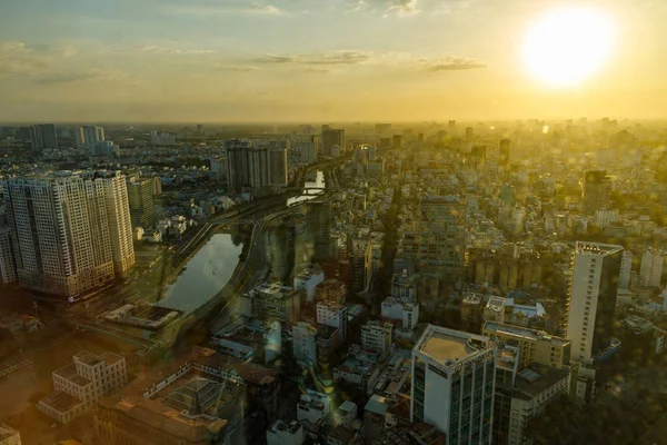 Cidade Horizonte Hanói Vietnã Janeiro 2020 — Fotografia de Stock