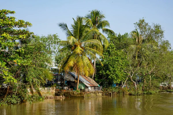 Podél Řeky Mekong Vietnamu — Stock fotografie