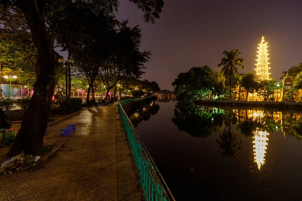 Tran Quoc Pagode Hanoi Vietnam — Foto Stock