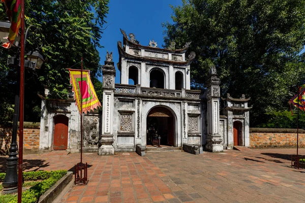 Tempio Della Letteratura Hanoi Vietnam — Foto Stock