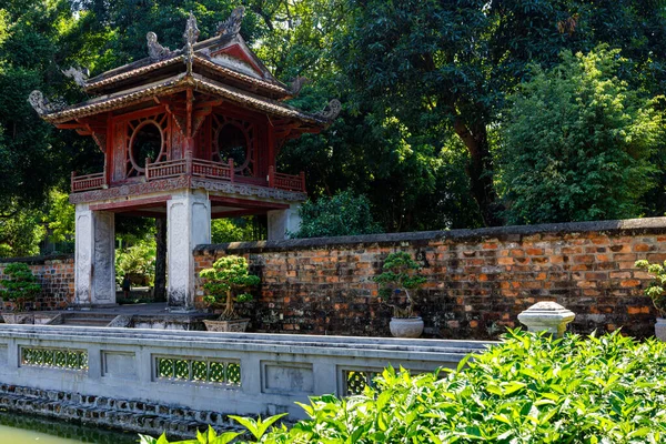 Literatuur Tempel Van Hanoi Vietnam — Stockfoto