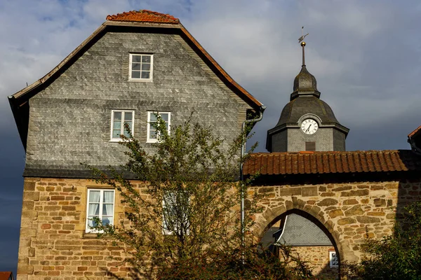 Iglesia Histórica Herleshausen Alemania —  Fotos de Stock