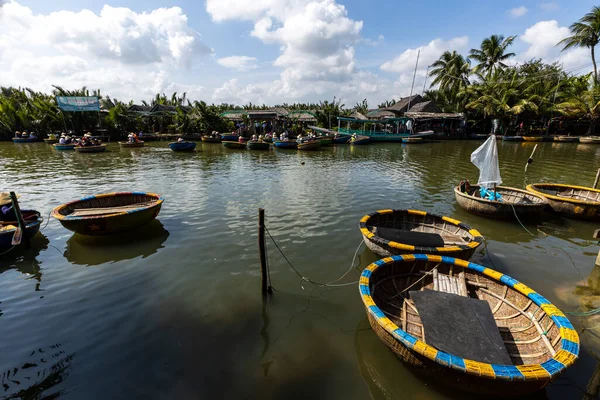 Basket Boats Hoi Vietnam Diciembre 2019 — Foto de Stock