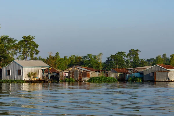 Fischzucht Mekong Delta Vietnam — Stockfoto