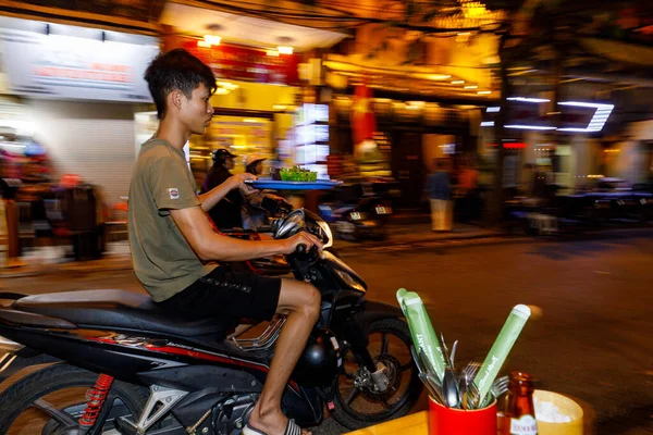 Trafic Fou Hanoi Vietnam Novembre 2019 — Photo