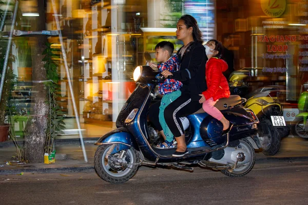 Trafic Fou Hanoi Vietnam Novembre 2019 — Photo