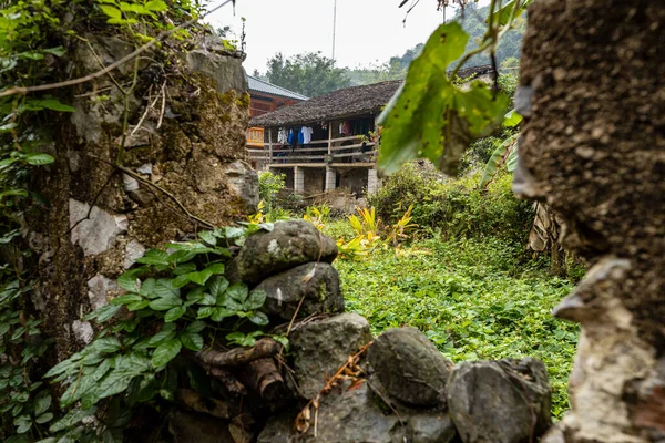 Dorp Boerderijen Het Noorden Van Vietnam — Stockfoto