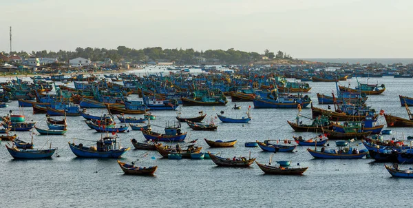 Fischerboots Bay Mui Vietnam — Stock Photo, Image