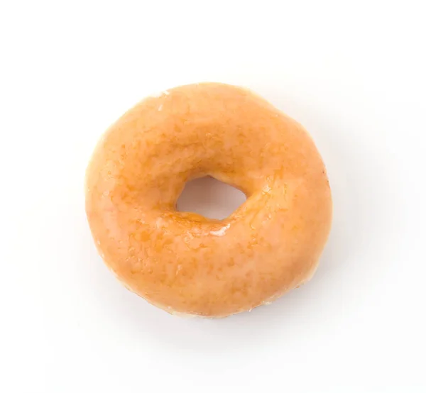 Beyaz arka plan üzerinde tatlı çörek