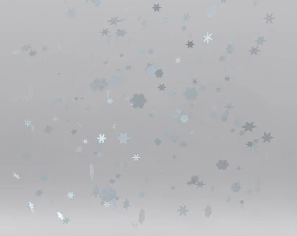 Natale caduta neve sfondo isolato. Schema fiocco di neve di Natale. Struttura delle nevicate. Inverno bufera di neve sfondo 3d illustrazione . — Foto Stock