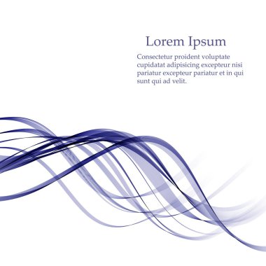 Soyut vektör arka plan, şeffaf broşür, Web sitesi, el ilanı tasarımı için satırları el salladı.