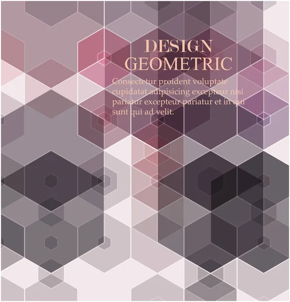 Vektorteknik abstrakt geometrisk bakgrund. Vektor violett rosa bakgrund. Vektor mönster. — Stock vektor