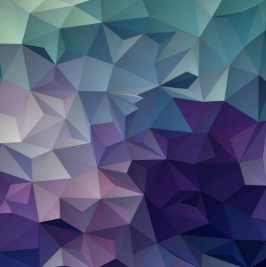 Koyu mavi, kırmızı vektör Çokgen soyut zemin. Zarif üçgenler ile glitter soyut illüstrasyon.