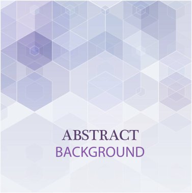 soyut mavi, mor renk altıgen arka plan. Vektör. degradeli geometrik desen. iş sunumları için fikirler.